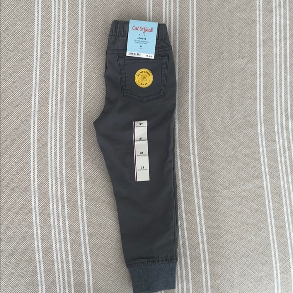 Gray Toddler Boy’s Cotton Jogger - Cat and Jack